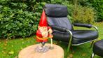 Jan des Bouvrie 601 De heer Oberman fauteuil + voetenbank, Huis en Inrichting, Ophalen, 100 tot 125 cm, Zo goed als nieuw, Metaal