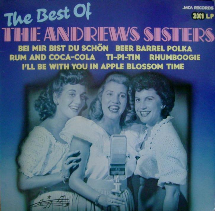 ELPEE: The Andrew Sisters, Cd's en Dvd's, Vinyl | Pop, Zo goed als nieuw, 1960 tot 1980, 12 inch, Ophalen of Verzenden