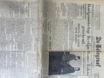 Oude Telegraaf krant - 27 september 1940 | avondblad, Ophalen of Verzenden, Overige soorten, Nederland, Overige typen