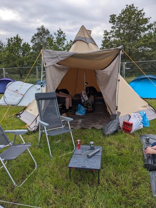 Tenten, Caravans en Kamperen, Tenten, tot en met 6, Gebruikt, Ophalen