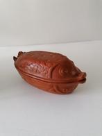 Toen Jonas in de walvis...... terracotta vorm vis, Ophalen of Verzenden