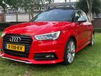 Audi A1 1.0 Tfsi 95pk 2018 Rood, Auto's, Audi, Voorwielaandrijving, Stof, A1, Zwart
