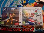 Metroid II samus returns en Mario kart 7 voor Nintendo 3DS, Spelcomputers en Games, Games | Nintendo 2DS en 3DS, 1 speler, Racen en Vliegen