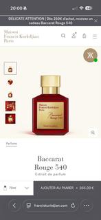 Baccarat Rouge 540 Parfum, Sieraden, Tassen en Uiterlijk, Uiterlijk | Parfum, Ophalen of Verzenden, Nieuw