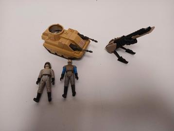 Vintage starwars  mlc-3 + figuren mini rig starwars wars beschikbaar voor biedingen