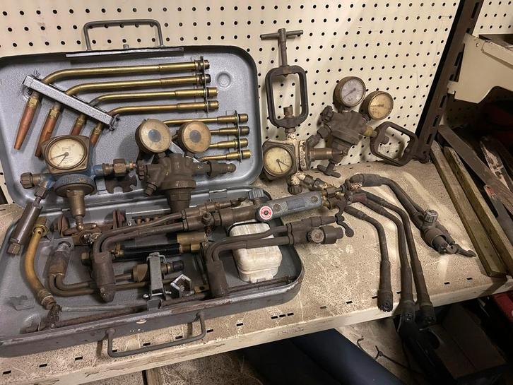 Autogeen las Brander Set - Compleet, Doe-het-zelf en Verbouw, Gereedschap | Lasapparaten, Gebruikt, Overige typen, Ophalen of Verzenden