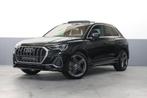 Audi Q3 45 TFSI 230pk S-line Pano B&O Quattro (bj 2019), Gebruikt, 1984 cc, Lichtsensor, Zwart