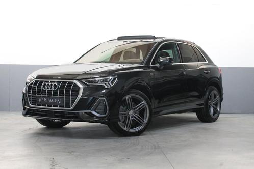 Audi Q3 45 TFSI 230pk S-line Pano B&O Quattro (bj 2019), Auto's, Audi, Te koop, Q3, 4x4, ABS, Achteruitrijcamera, Airbags, Airconditioning