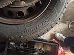 4 banden op stalen velgen 175 65 14 (fiat 500), Ophalen, Zo goed als nieuw