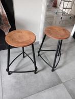 2 vintage krukken degelijk., Ophalen, Gebruikt, Hout