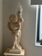 Engel met fakkel lamp, Ophalen, Gebruikt, Brocante lamp, 75 cm of meer