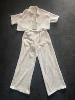 Nieuwe katoenen pak , maat 38/40, Kleding | Dames, Jumpsuits, Ophalen of Verzenden, Zo goed als nieuw, Maat 38/40 (M), Wit