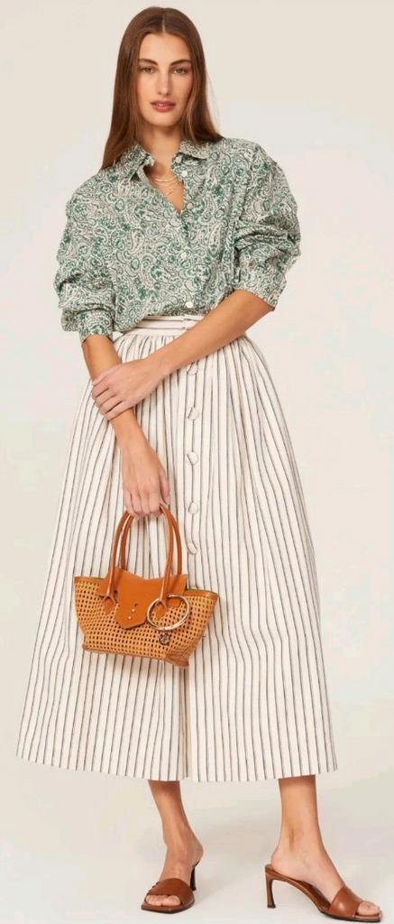 Nieuwe Vanessa Bruno blouse maat 36 of smalle 38, Kleding | Dames, Blouses en Tunieken, Nieuw, Maat 36 (S), Groen, Ophalen of Verzenden