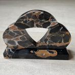 Art Deco design fotolijstje van gevlamd marmer goede staat, Verzenden