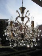 Mooie antieke kroonluchter, 6 lichtpunten, Ophalen