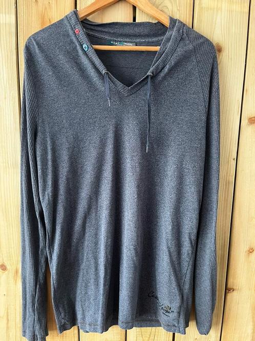 Cast Iron Lichtgewicht Longsleeve Shirt XL, Kleding | Heren, Truien en Vesten, Zo goed als nieuw, Maat 56/58 (XL), Grijs, Verzenden