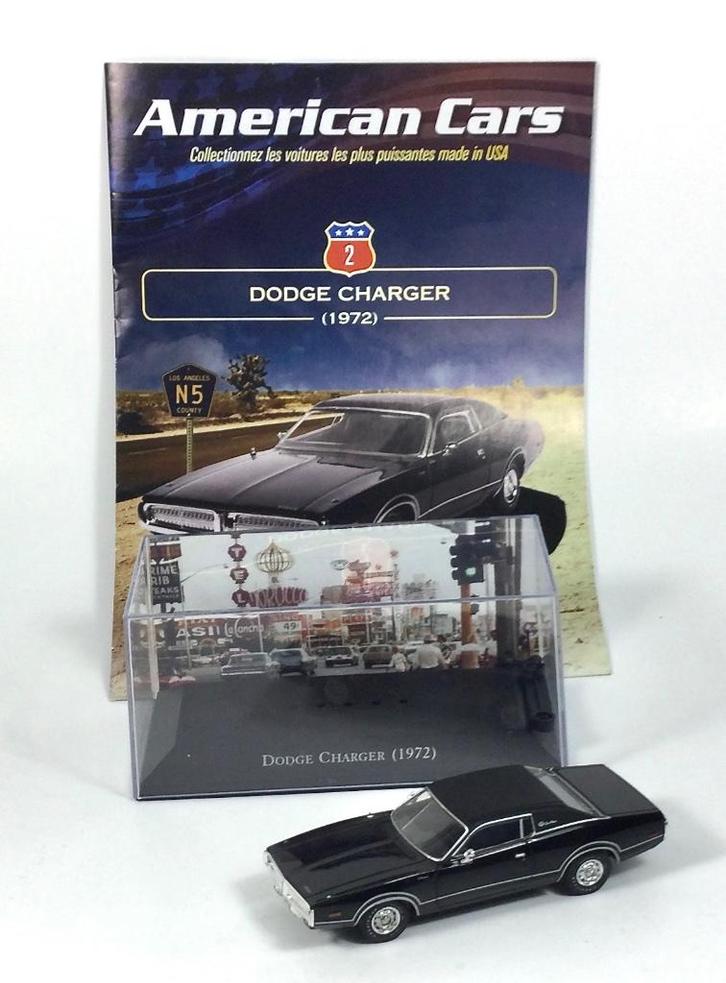 Ixo 1:43 Dodge Charger (1972) Altaya American Cars NIEUW, Hobby en Vrije tijd, Modelauto's | 1:43, Nieuw, Auto, Overige merken