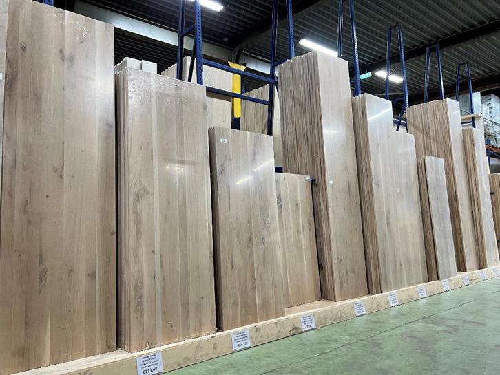 Eiken | eiken panelen | eiken planken | meubelpanelen, Doe-het-zelf en Verbouw, Hout en Planken, Nieuw, Plank, Eiken, Minder dan 200 cm