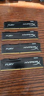 HyperX Fury DDR4 RAM - 4x4GB, Computers en Software, RAM geheugen, Ophalen of Verzenden