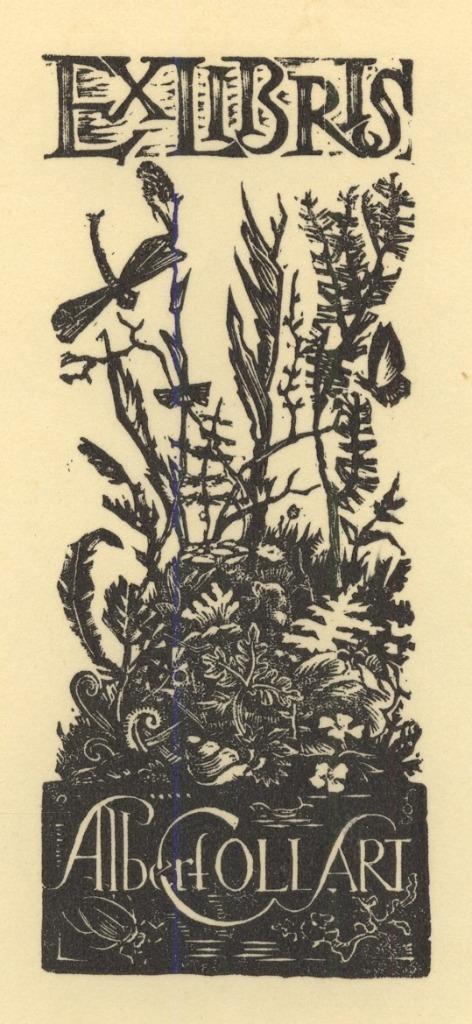 0637 Ex Libris Nederland : Harry Corvers, 1948, Antiek en Kunst, Kunst | Etsen en Gravures, Verzenden