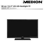 Medion MD30724 80cm LCD TV - Gebruikt, Gebruikt, 50 Hz, LCD, 60 tot 80 cm