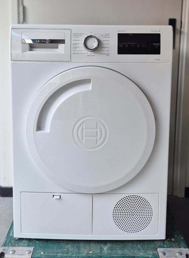 Bosch warmtepomp droger serie 4 WTN83209NL ZGAN, Witgoed en Apparatuur, Wasdrogers, Zo goed als nieuw, Condens, 6 tot 8 kg, 85 tot 90 cm