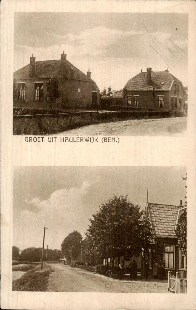 Haulerwijk - Ben, Verzamelen, Ansichtkaarten | Nederland, Gelopen, Friesland, Voor 1920, Ophalen of Verzenden