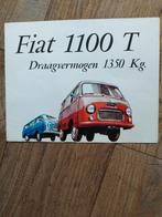 Fiat 1100 T - 1962 Brochure, Ophalen of Verzenden, Zo goed als nieuw, Overige merken, Fiat