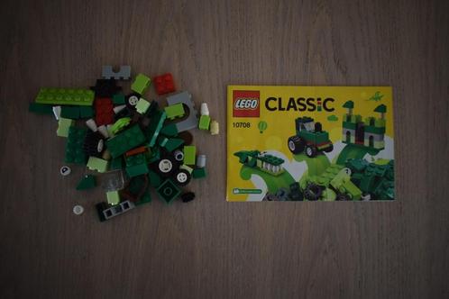 Lego Classic groene creatieve doos 10708, Kinderen en Baby's, Speelgoed | Duplo en Lego, Zo goed als nieuw, Lego, Complete set