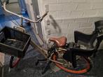 Fiets met kinderzitje en mand, Fietsen en Brommers, Fietsen | Dames | Damesfietsen, Ophalen, Gebruikt, Overige merken, Versnellingen