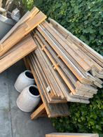 Partij steigerhout, Doe-het-zelf en Verbouw, Hout en Planken, 25 tot 50 mm, Verzenden, Zo goed als nieuw, Plank