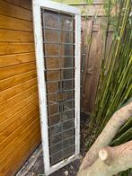 Groot glas in lood raam, Doe-het-zelf en Verbouw, Glas en Ramen, Ophalen, Gevelraam of Ruit, Gebruikt, Minder dan 80 cm