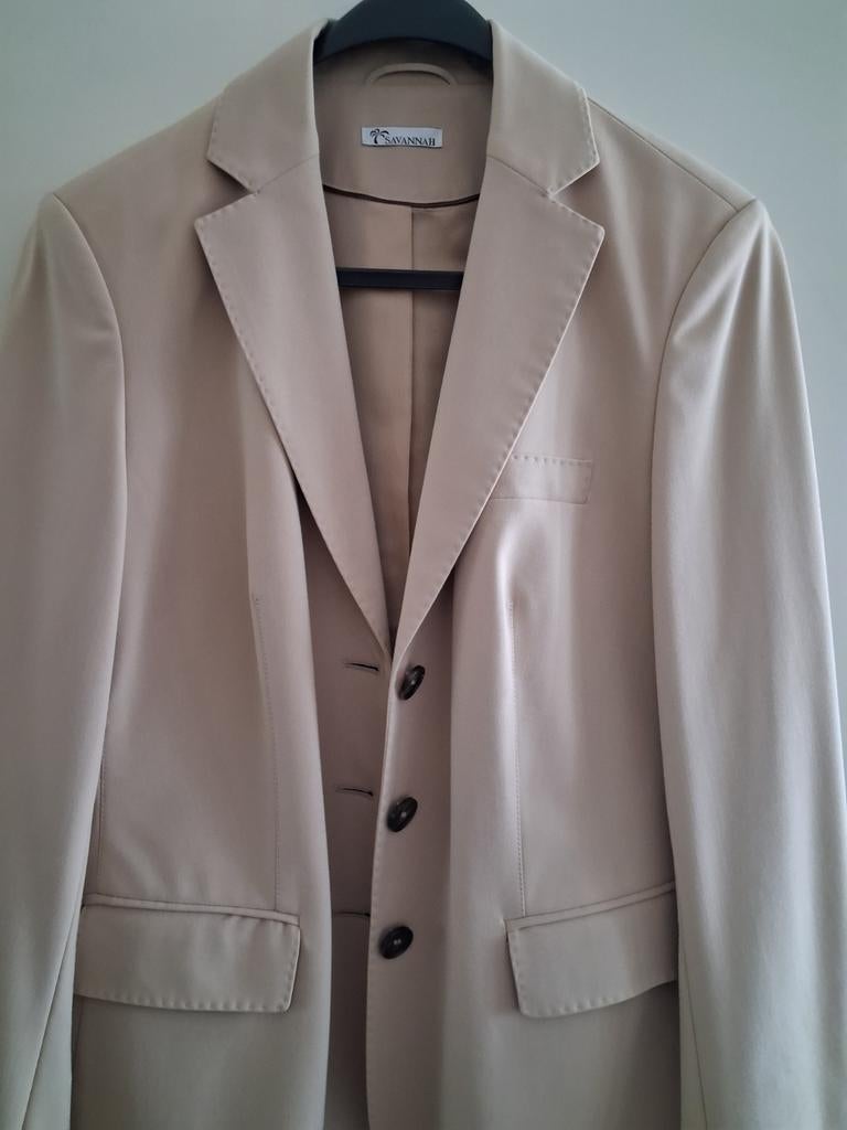 Nieuwe Blazer 1xgedragen., Ophalen of Verzenden, Nieuw, Maat 42/44 (L), Beige