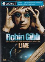 Te koop dvd+cd robin gibb live (the bee gees) (nieuw in verp, Alle leeftijden, Ophalen of Verzenden, Nieuw in verpakking, Muziek en Concerten