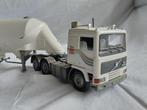 Volvo F12 400 6x4 trekker met Bulkoplegger 1:50 Conrad, Ophalen of Verzenden, Nieuw, Bus of Vrachtwagen, Conrad