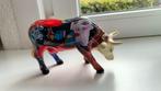 Cowparade koe Picasso, medium, 10 hoog 16 lang, Ophalen of Verzenden, Zo goed als nieuw, Dier