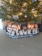 Super mooi groot kerstdorp miniatuur, Diversen, Kerst, Ophalen of Verzenden, Gebruikt