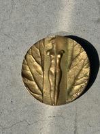Art Deco penning gesigneerd brons, Antiek en Kunst, Curiosa en Brocante, Verzenden