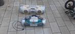 jvc boomblaster boombox 2 stuks opknappers, Ophalen, Gebruikt, Radio, Met cd-speler