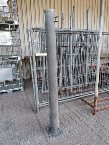 Zware gegalvaniseerde draaipaal voor draaipoort Heras/ABC beschikbaar voor biedingen