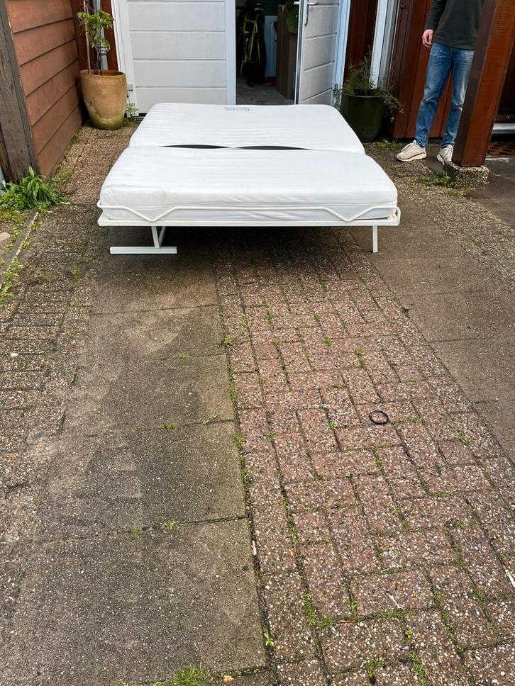 Kuperus opklapbed 140*200, Huis en Inrichting, Slaapkamer | Matrassen en Bedbodems, Gebruikt, Bedbodem, 140 cm, 200 cm, Tweepersoons