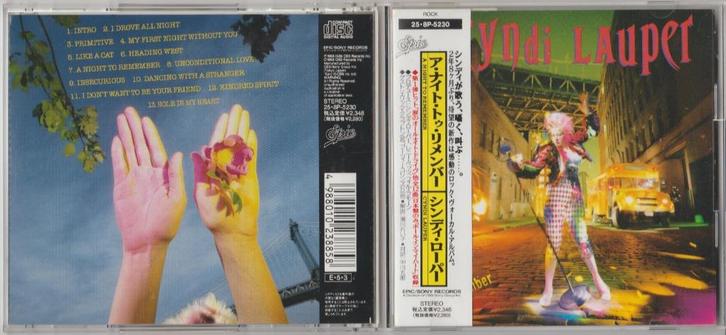 Cyndi Lauper – A Night To Remember , (Made in Japan), Cd's en Dvd's, Cd's | Pop, Zo goed als nieuw, Ophalen of Verzenden