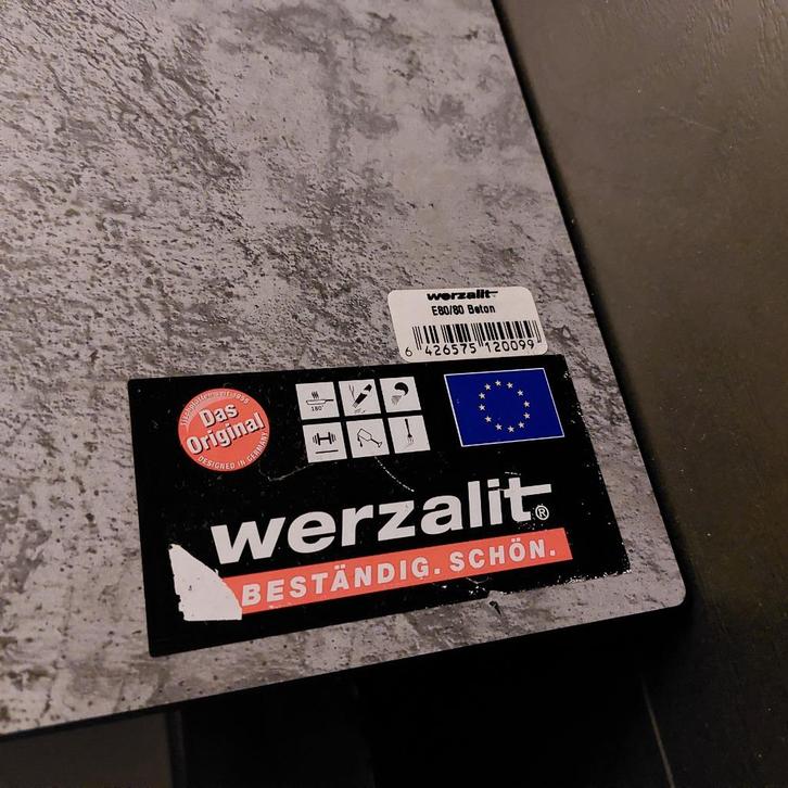 tafelblad merk Werzalit, professioneel horeca kwaliteit, Huis en Inrichting, Tafelonderdelen, Nieuw, Tafelblad, 50 tot 100 cm