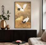 Kraanvogel schilderij, Ophalen of Verzenden, Zo goed als nieuw