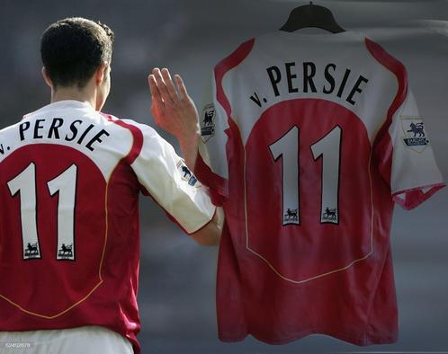 Arsenal van Persie matchworn shirt match worn feyenoord nike, Verzamelen, Sportartikelen en Voetbal, Gebruikt, Shirt, Buitenlandse clubs