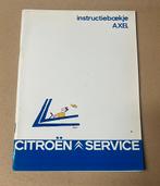 CITROËN AXEL - Instructieboekje, Ophalen of Verzenden