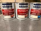 Sikkens hoogglans / zijdeglans, Doe-het-zelf en Verbouw, Verf, Beits en Lak, Ophalen of Verzenden, Nieuw, Wit, Lak