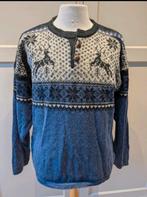 Noorse wollen trui Skjaeveland, Kleding | Heren, Truien en Vesten, Skjaeveland, Blauw, Maat 56/58 (XL), Ophalen of Verzenden