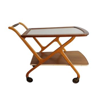 Vintage Italiaanse serveerwagen Cesare Lacca  beschikbaar voor biedingen