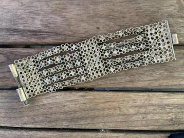 armband - verzilverd messing beschikbaar voor biedingen